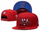 Philadelphia Phillies Team Logo Adjustable Hat YD (2)